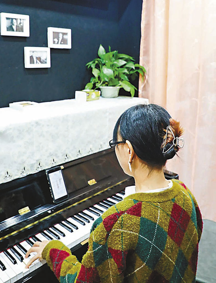 ◆線上預約後，市民就能來到琴房進行練習，隨時隨地享受學琴的樂趣。 網上圖片