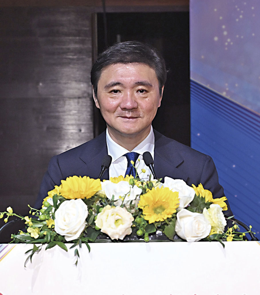 ◆浙聯會第一常務副會長車弘健致謝辭。