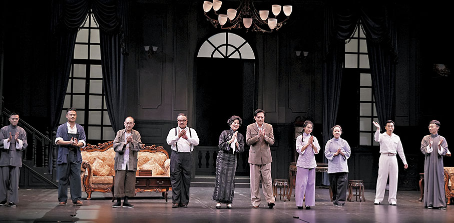 ◆話劇《雷雨》演員：粵劇名伶兼出品人陳培甡、黎燕珊、南鳳、鄧有銀、陳鴻進、黎耀威、呂洪廣及陳希寶等傾力演出感動觀眾。