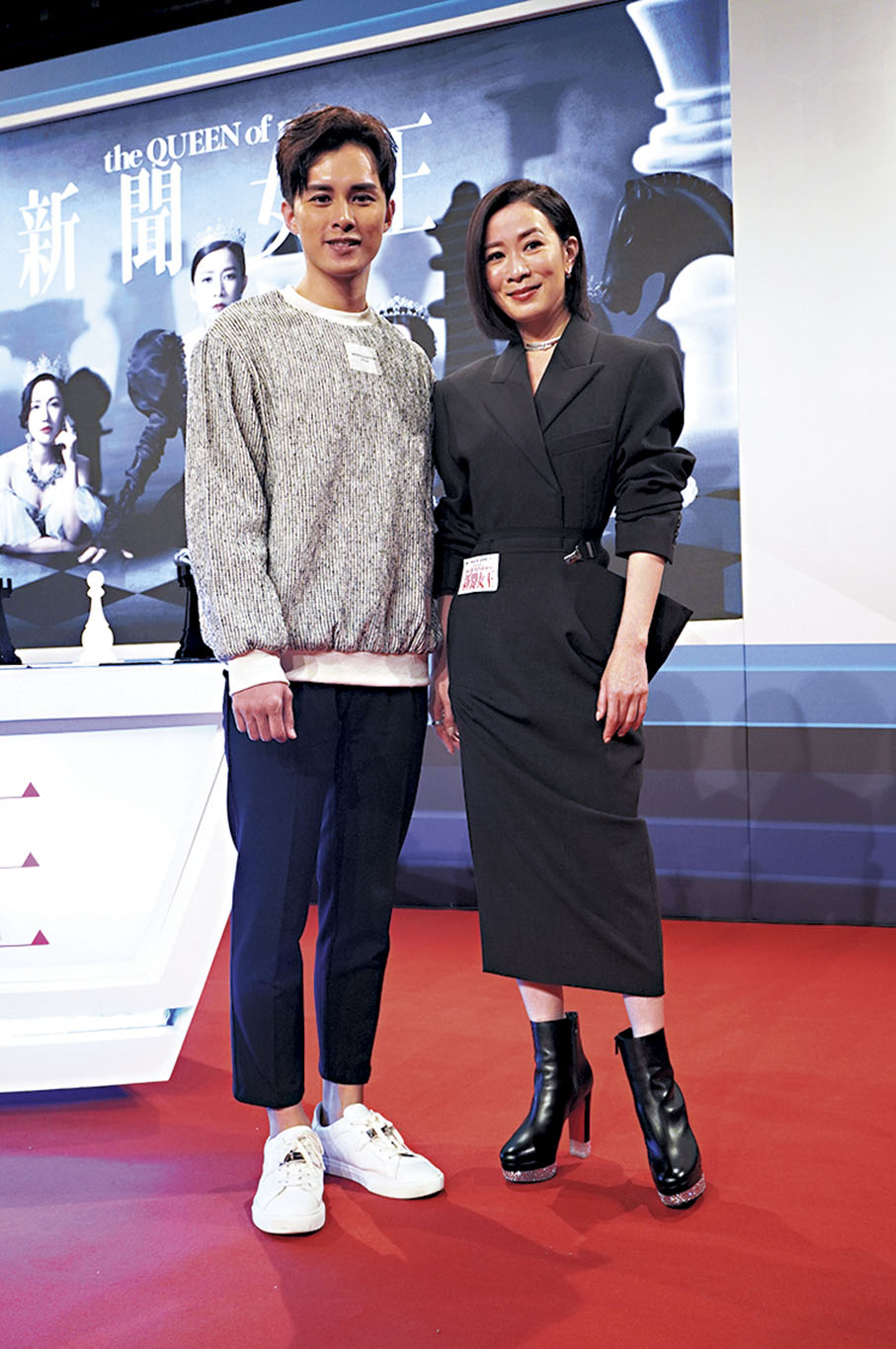 ◆佘詩曼親暱地稱呼首次合作的廣沛「BB」。