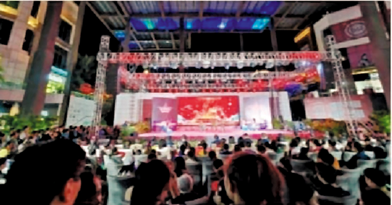 ◆首屆「瓊港青年音樂節」取得空前成功。