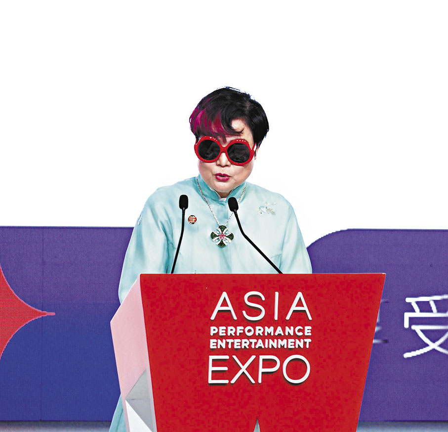 ◆亞太現場演出行業協會聯席主席陳淑芬致辭。