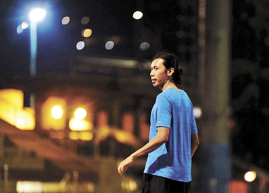 ◆驀然回首,陳嘉豪代表港隊出賽已有20年。