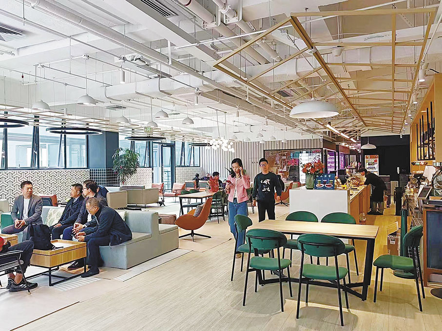 ◆圖為明亮寬敞的Bayswork大型公共會客廳。