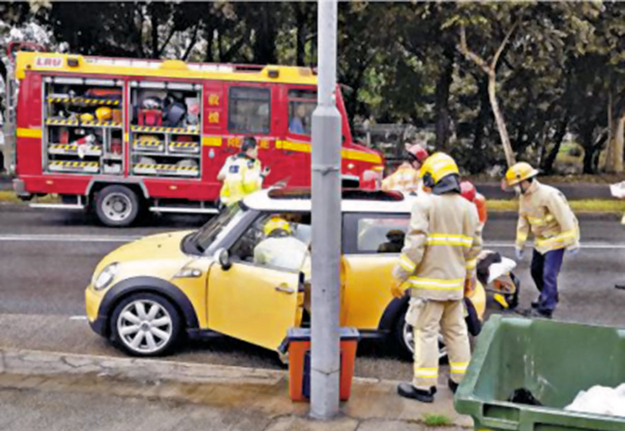 ◆許金山妻女於2015年5月22日被發現在車內吸入一氧化碳致死。 資料圖片