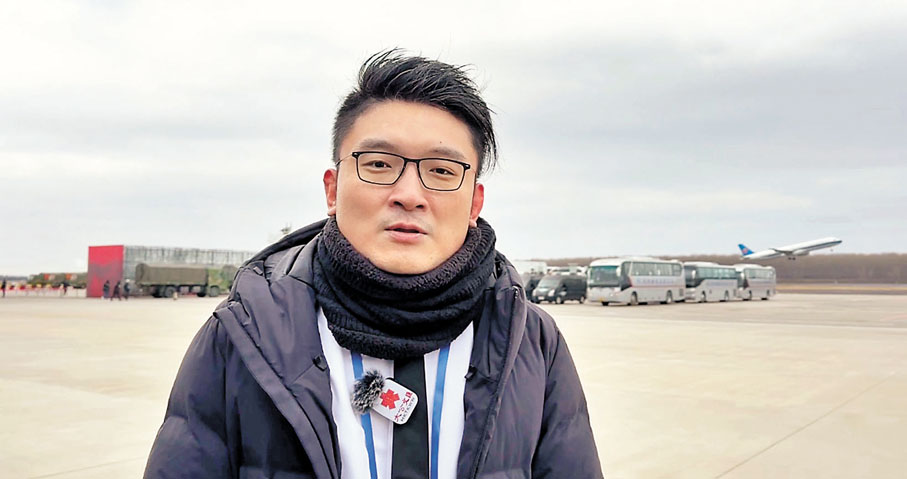 ◆香港培僑中學教師代表陳志興。香港文匯報記者于珈琳  攝