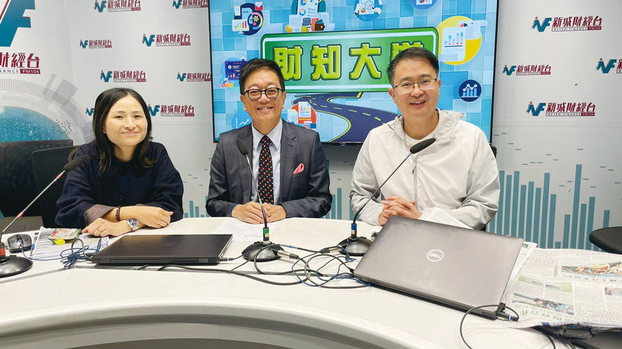 ◆ 昨天，陳宇齡接受新城財經台訪問，暢談品牌發展各優勢。