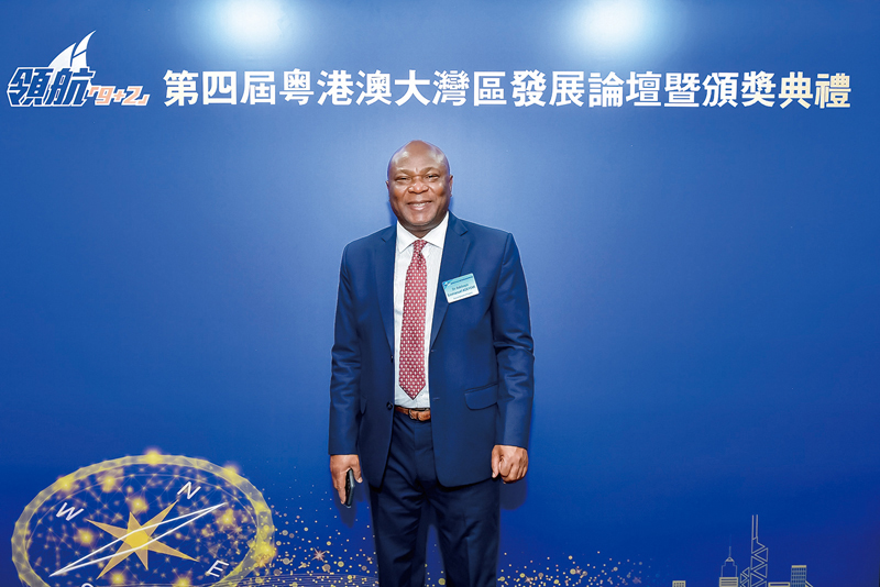 ▲尼日利亞駐香港總領事Dr. Adebayo Emmanuel Adeyemi。