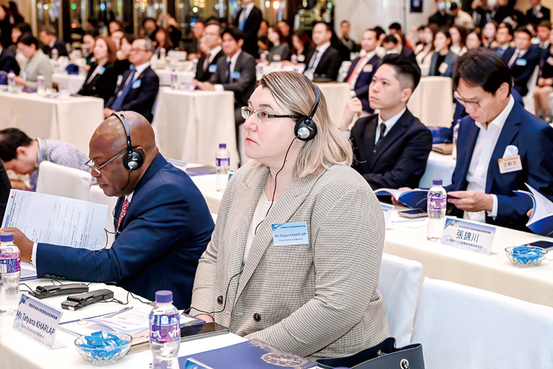 ▲白俄羅斯駐香港總領事Ms Tatyana KHARLAP。