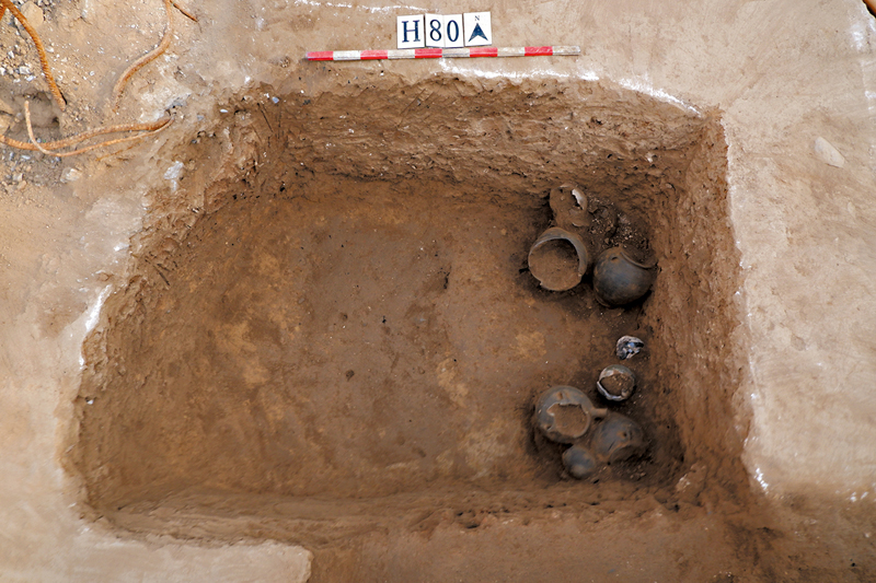 ◆金中都遺蹟考古發現。 香港文匯報北京傳真