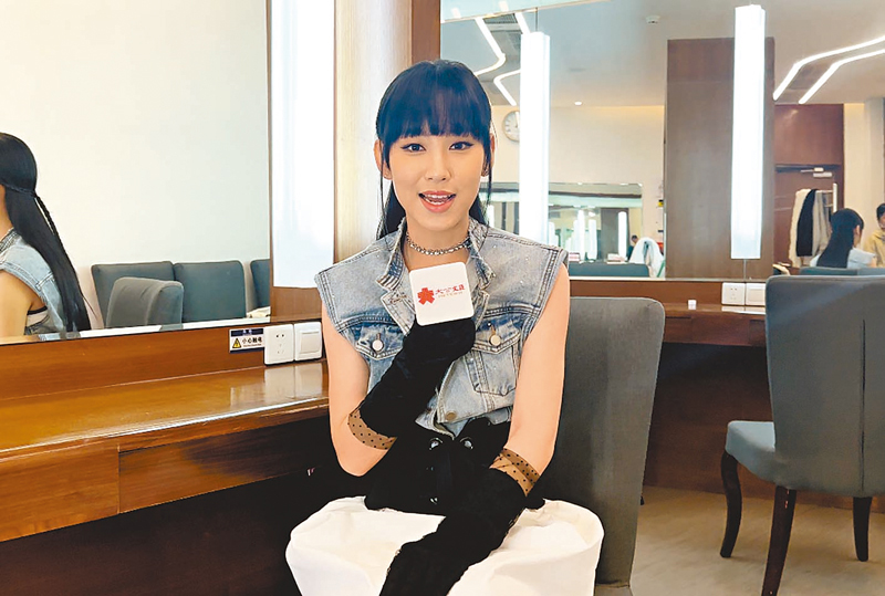 ◆炎明熹接受香港文匯報獨家專訪。   胡若璋 攝