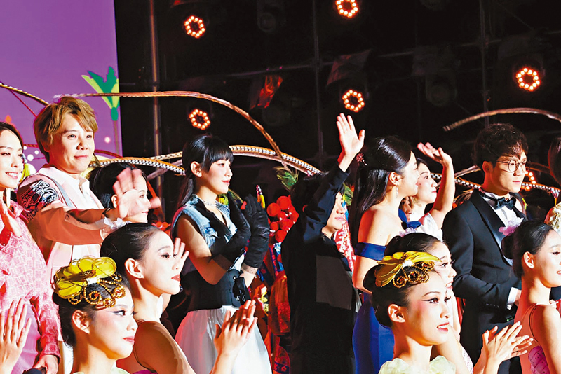 ◆炎明熹在珠海參加廣東旅遊文化節主題文藝演出活動。