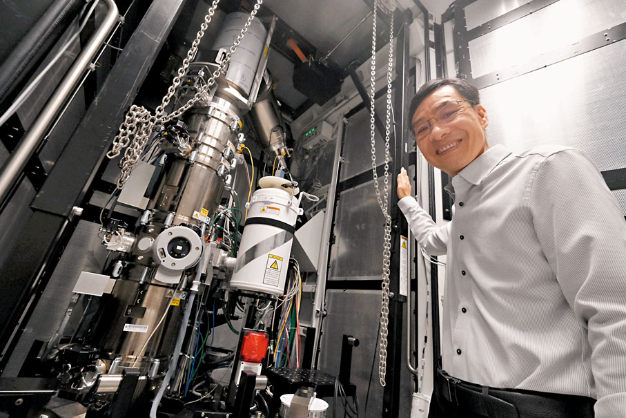 ◆劉樹平認為其研發的系統有非常可觀的發展前景。香港文匯報記者涂穴  攝