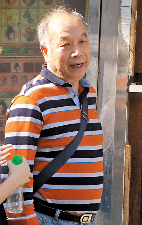 ◆林先生表示，實施「易通行」後，行車更方便快捷。香港文匯報記者郭木又  攝