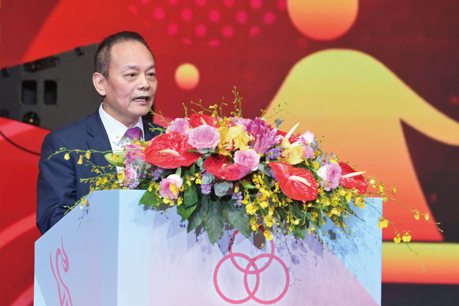 ◆柯文華致辭。