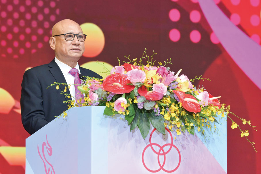 ◆莊恩賜致答謝詞。