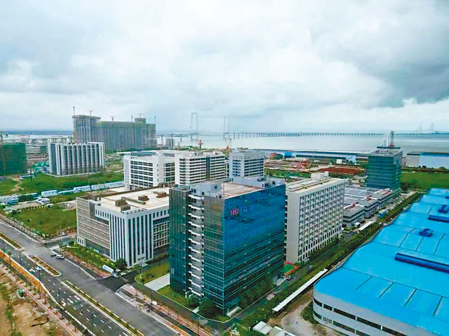 ◆新益昌位於翠亨新區的超過7万平方米的產業園已竣工投產。 香港文匯報深圳傳真