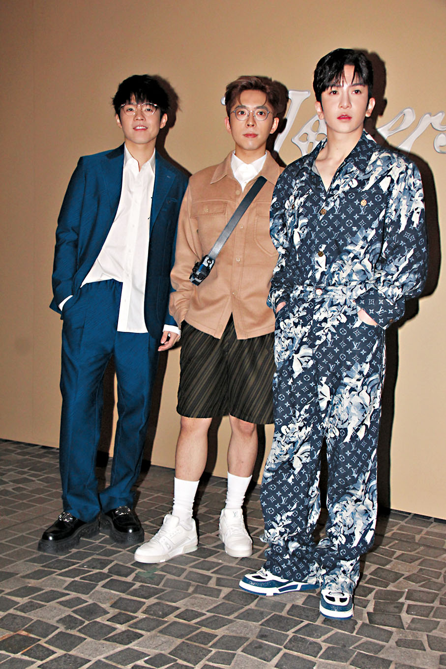 ◆Mirror成員盧瀚霆、呂爵安及陳卓賢。