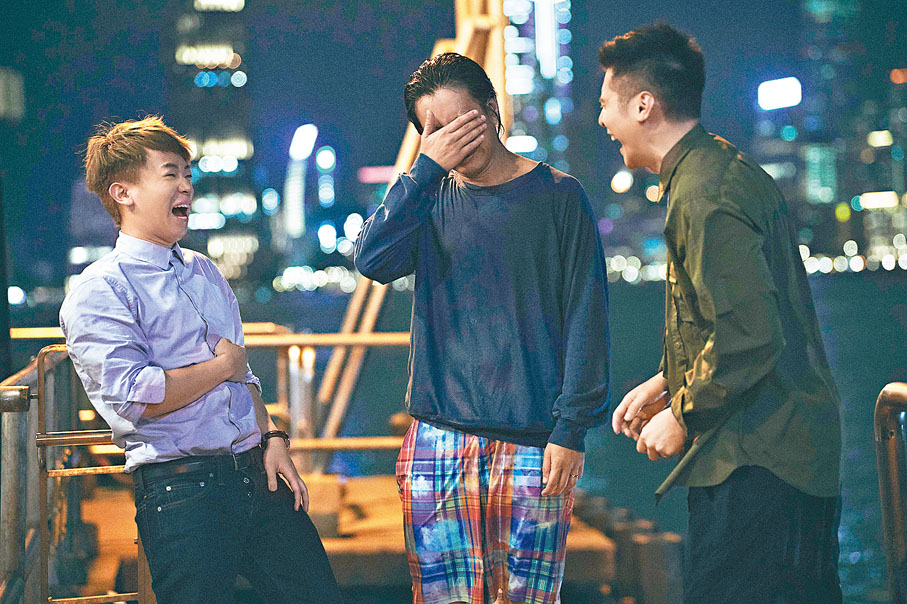 ◆陳家樂、朱栢康、岑珈其再度合作爆發笑料。