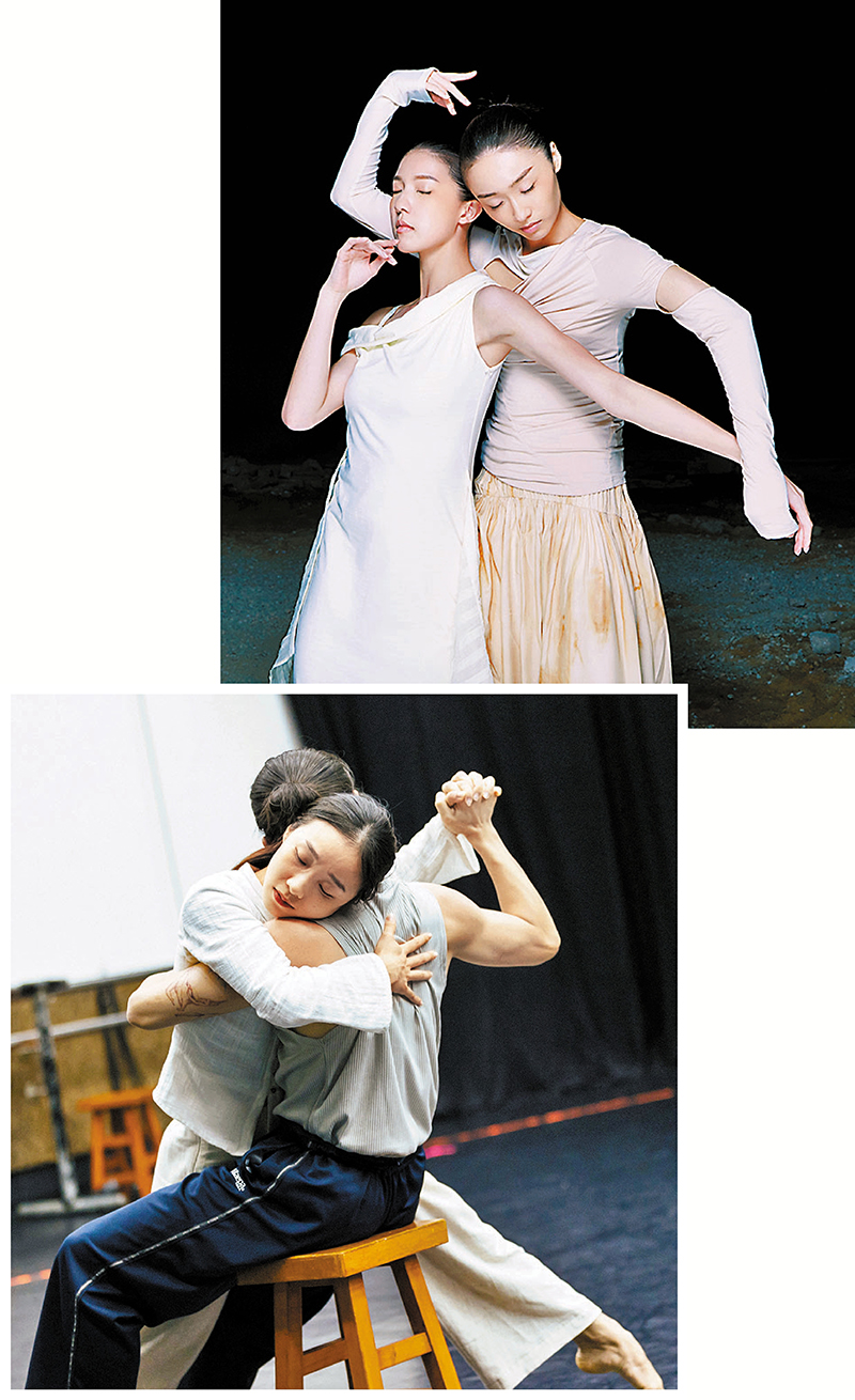 ◆《女書》是編舞黎海寧探討女性題材的「女性三部曲」壓卷之作。圖為排練照。   攝影：Worldwide Dancer Project