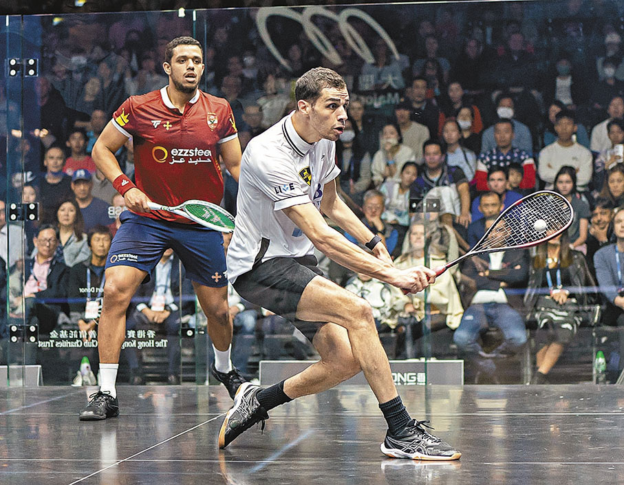 ◆埃及球手費華域（右）力挫同胞化亞素躋身決賽。