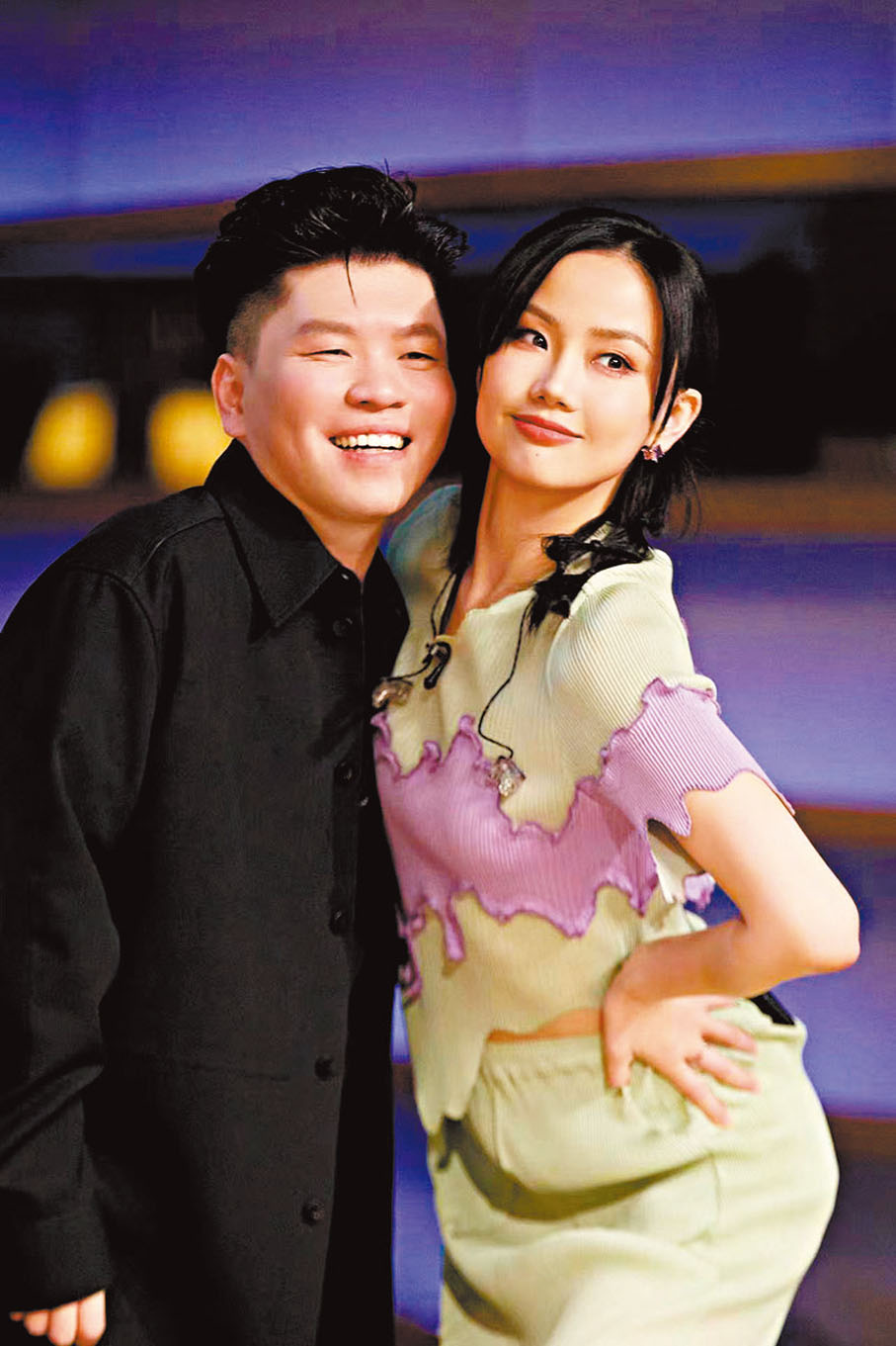 ◆黃齡和音樂製作人常石磊合作過20多首歌。  