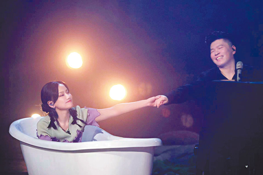 ◆黃齡在訪問中主動說起大紅大紫的問題。胡若璋  攝