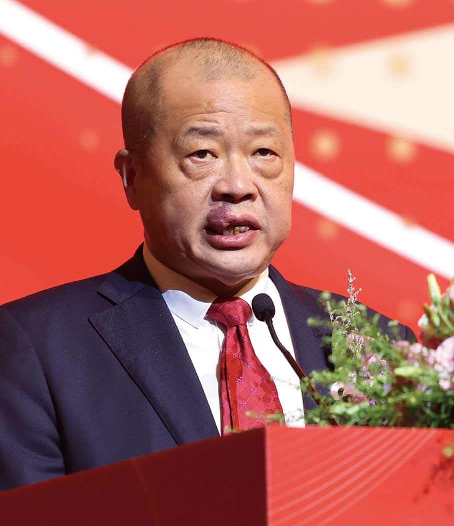 ◆第十六屆監事長洪頂超致答謝詞及祝酒。