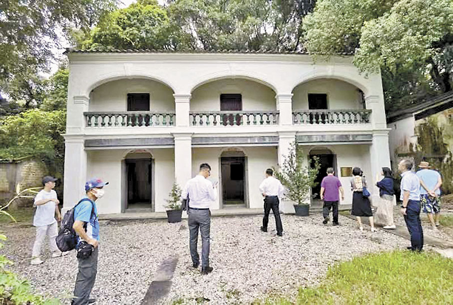 ◆葉定仕故居 作者供圖