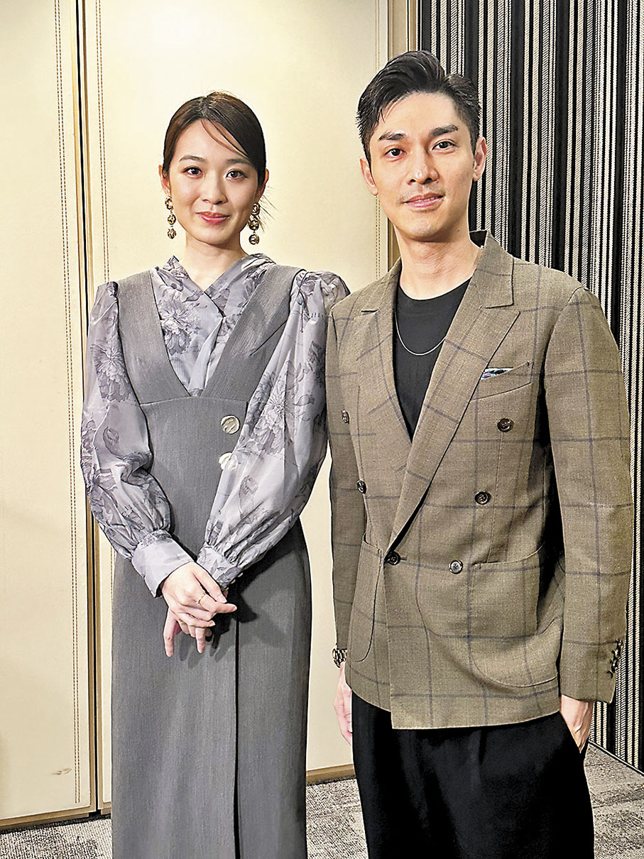 ◆蔡潔大讚關楚耀成為新婚人夫很幸福。