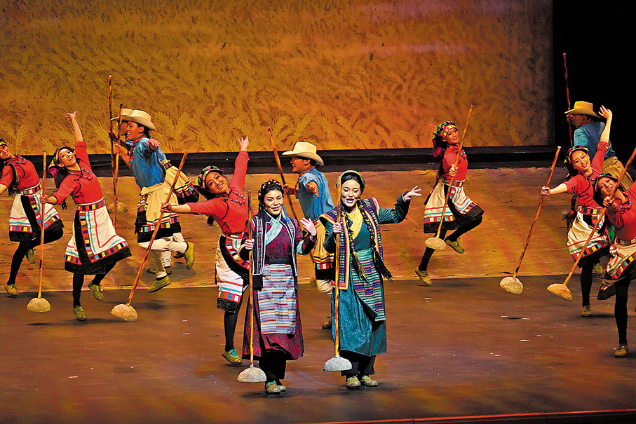 ◆劇中融入西藏民間舞蹈。