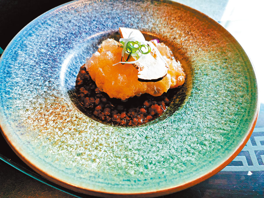 ◆禪衣鱈魚·松茸·花椒麵醬