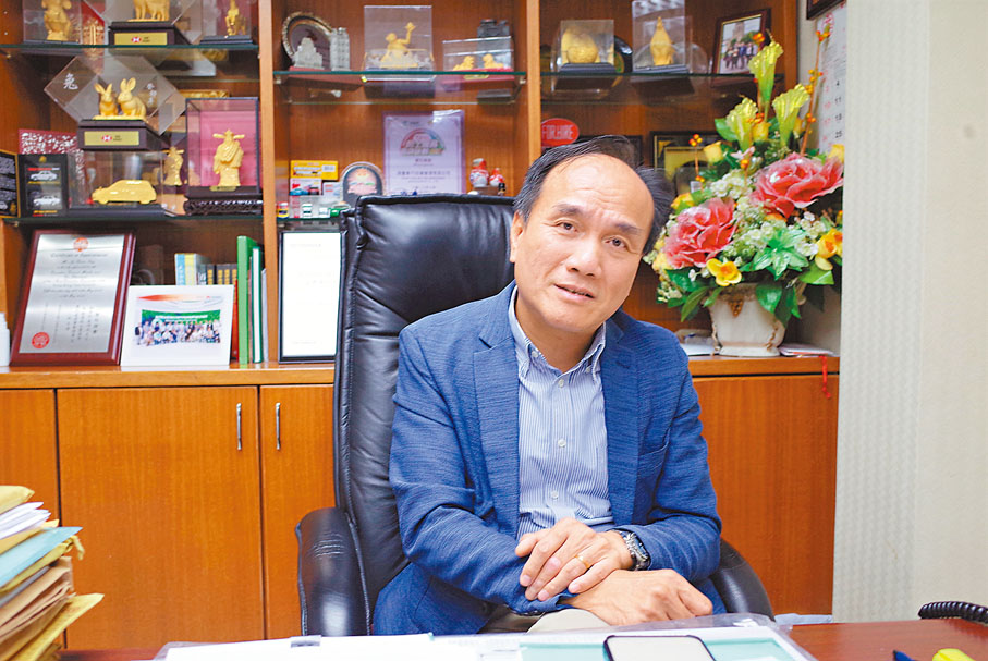 ◆吳坤成指包攬訴訟天價索償情況愈趨普遍。香港文匯報記者劉明 攝