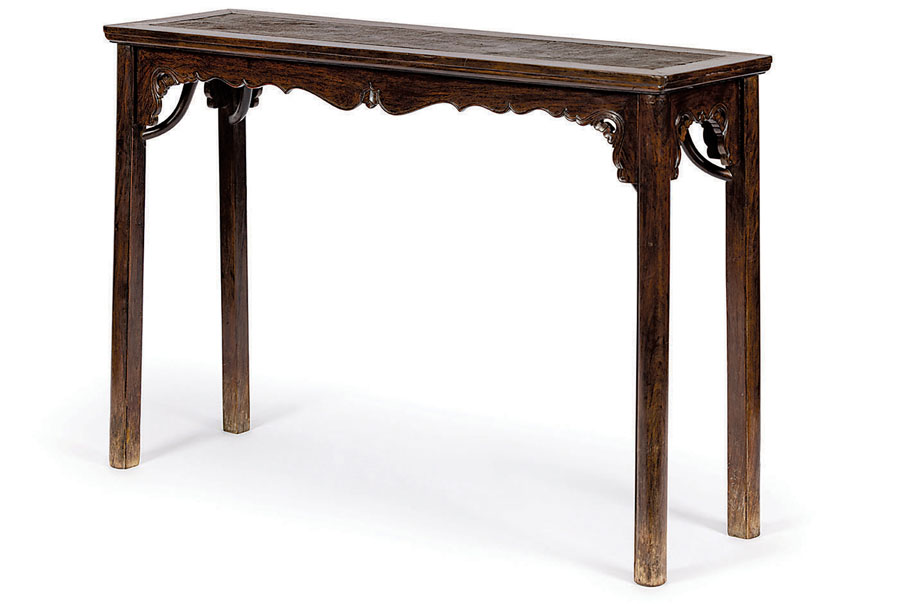 ◆明末清初黃花梨琴桌