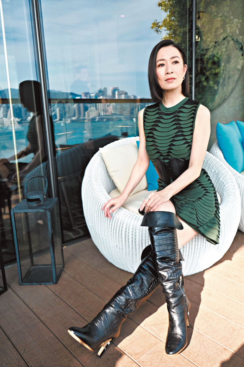 ◆佘詩曼飾演的「Man姐」在香港及內地成為話題人物。