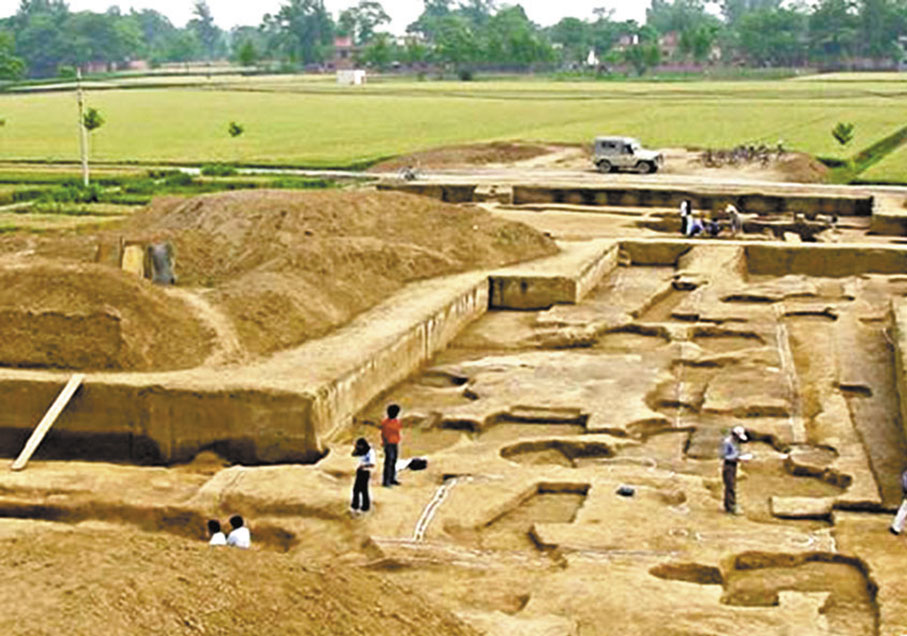 ◆河南偃師二里頭遺址。 網上圖片