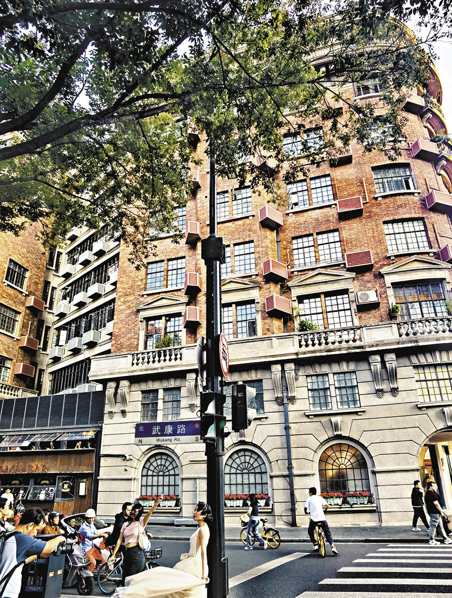 ◆上海武康路安福路歷史文化風貌街區去年稅收逾7,000萬元人民幣。