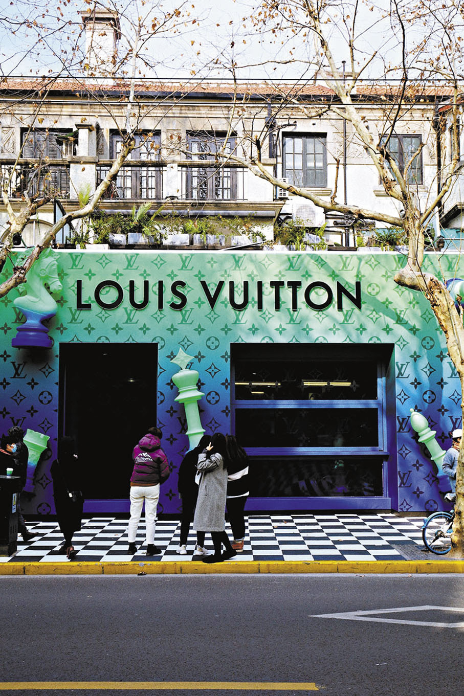 ◆LV快閃活動「LV春夏男裝限時空間」。