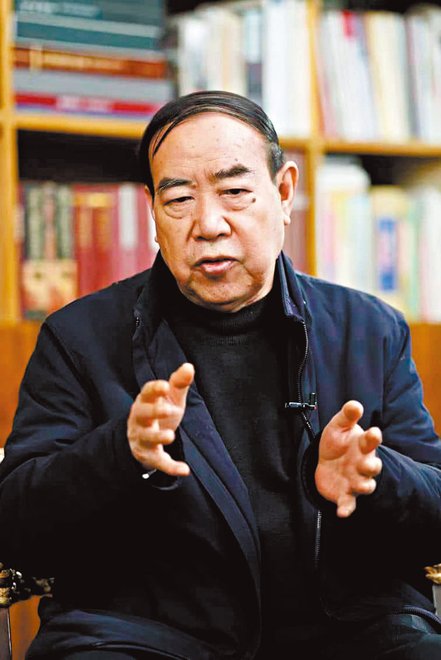 ◆著名作家賈平凹。受訪者提供