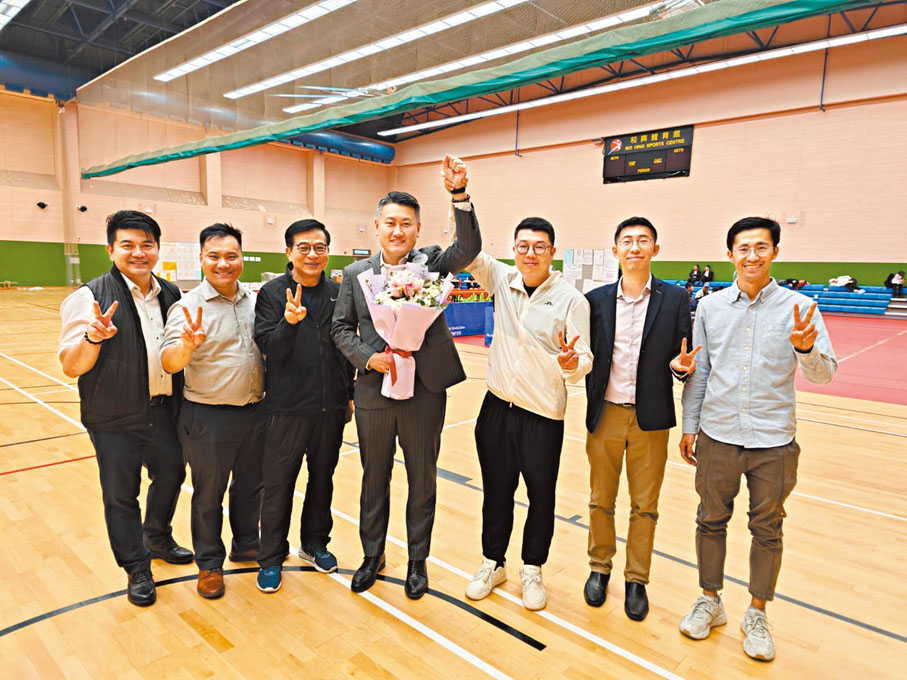 ◆北區蝴蝶山選區當選者姚銘，成為本屆區議會地區直選的「票王」。