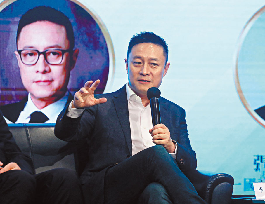 ◆成為資本董事長李世默。香港文匯報記者  曾興偉