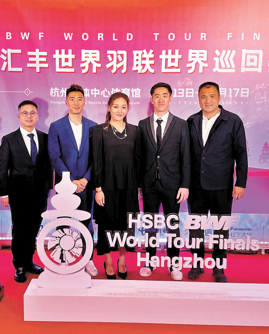 ◆鄧俊文和謝影雪日前出席歡迎晚宴。 鄧俊文Fb圖片