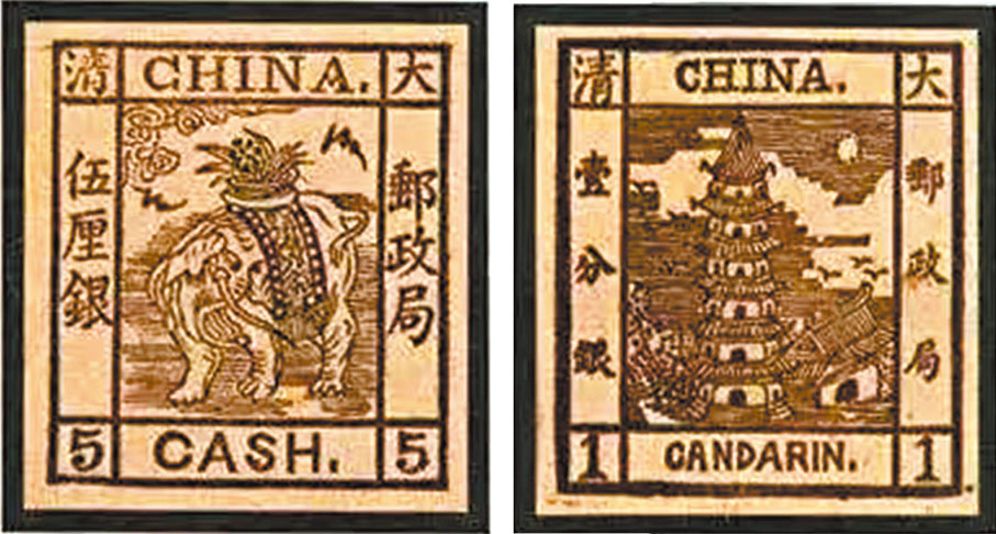 ◆設計草圖：萬年有象圖（左）、六和塔圖（右）