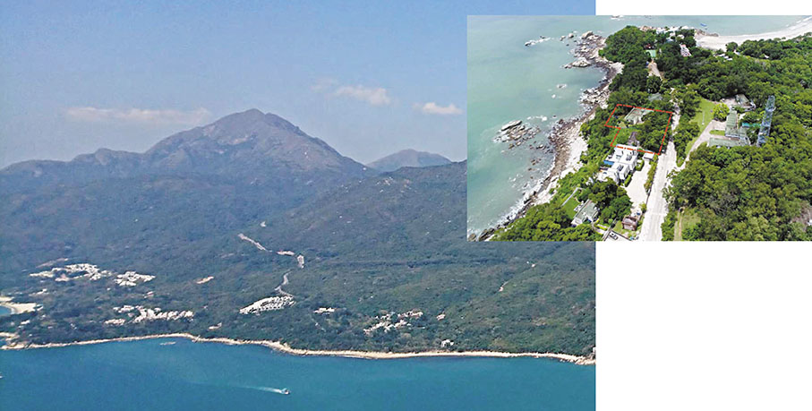 ◆是次推出的住宅地位於大嶼山長沙，信和置業此前曾成功投得該處一幅住宅用地（小圖）。 資料圖片