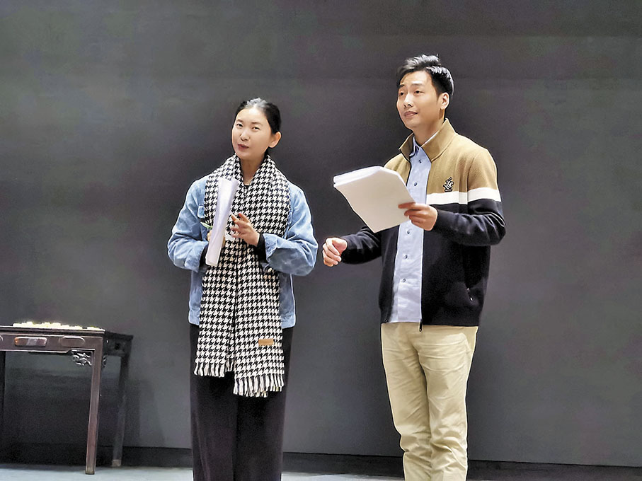 ◆王志良及黃嘉裕都是有實力的年青粵劇演員。