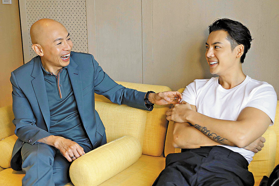 ◆陳偉霆等了十幾年終有機會跟林超賢合作。