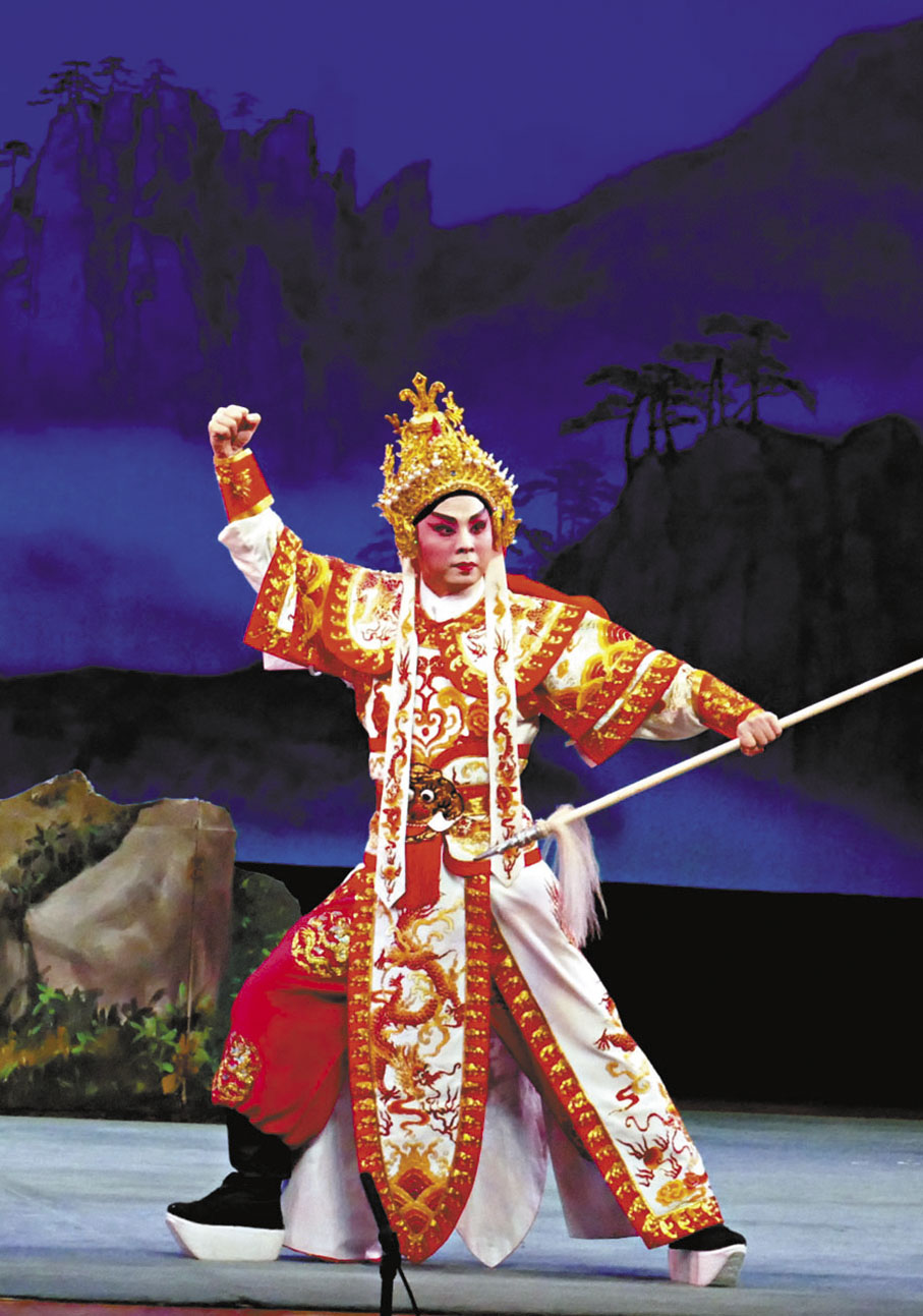 ◆阮德民在廣東粵劇學校及香港演藝學院受訓，文武演藝及唱功都有很好的表現。