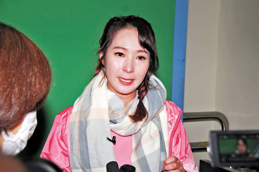 ◆吳嘉儀談及夫妻感情時不禁爆喊。