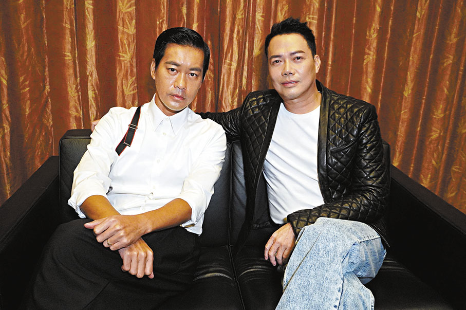 ◆陳國坤與謝天華結劇緣。