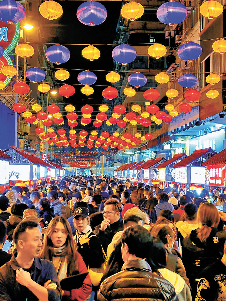 【鵬情萬里】廟街夜寒 - 香港文匯報